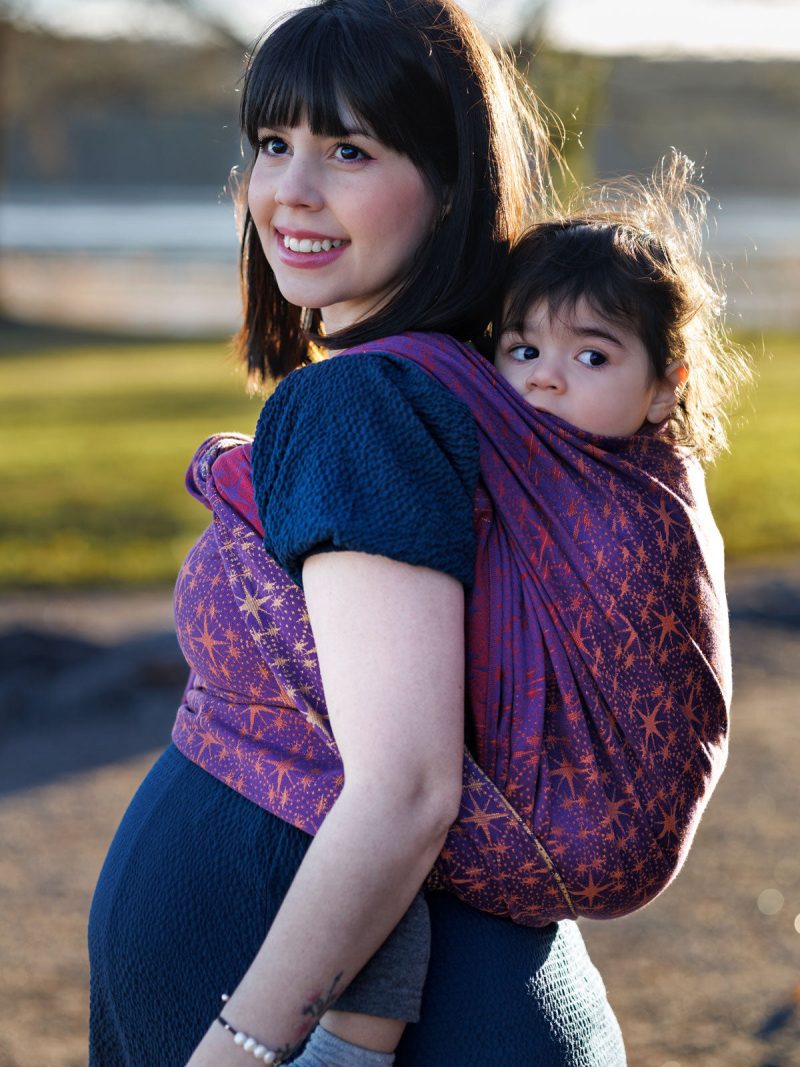 Silent Night Delights Baby Wrap Carrier Oscha 4