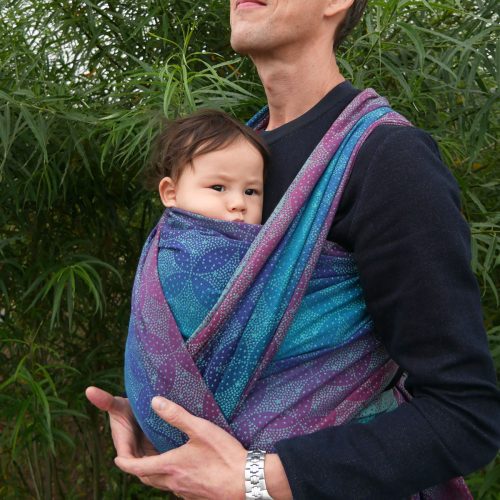 Starry Night Brew Baby Wrap Carrier Oscha Dad 6