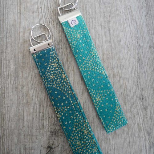 Starry Night Gold Dust Oscha Jacquard Keyring 1