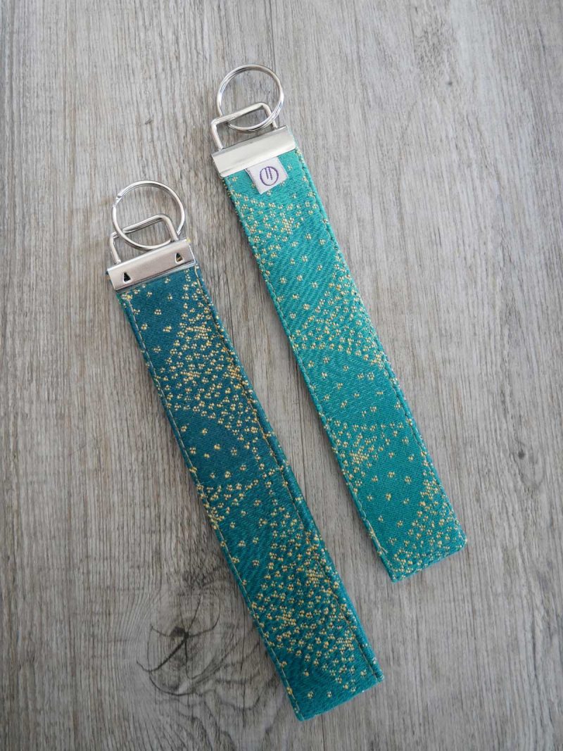 Starry Night Gold Dust Oscha Jacquard Keyring 1