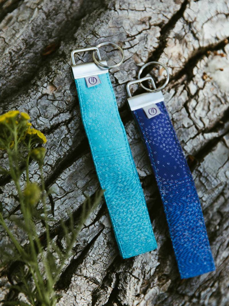 Starry Night Ocean Keyring 1