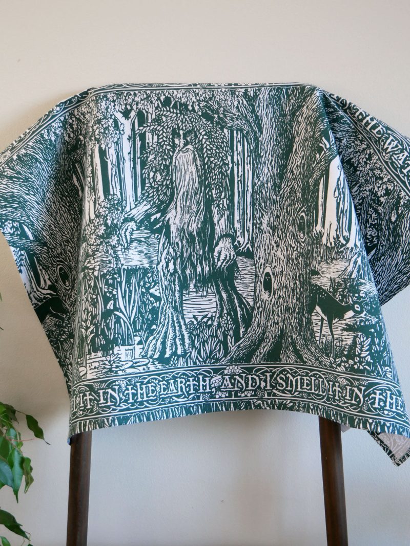 Treebeard Lord of the Rings Oscha Tea Towel 2