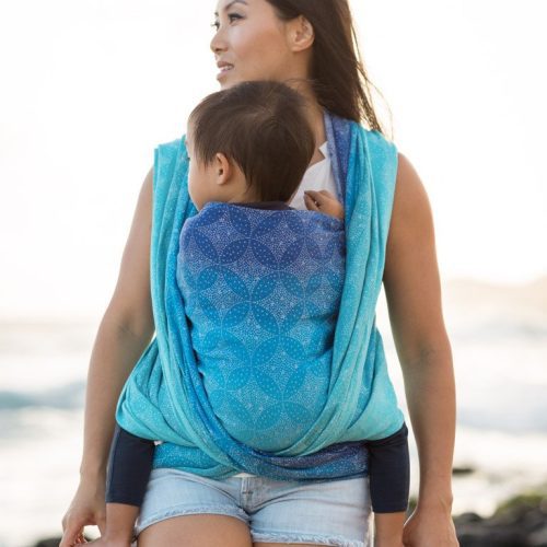 starry night ocean baby wrap1